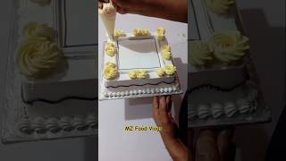 Icecream cake making filling Nutella cake 🍰mzfoodvlogs cakerecipe [upl. by Eedyaj]