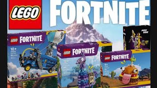 Reviewing The New Lego Fortnite Sets [upl. by Abihsot]