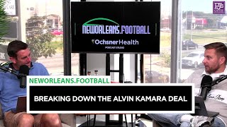 Breaking down the Alvin Kamara deal [upl. by Naahs]