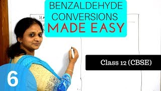 Benzaldehyde amp Benzoic acid conversions made easy  Part6  CBSE  Class 12  chemistry [upl. by Inalial]