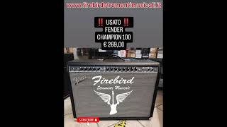 Fender Champion 100 2nd  Ampli combo 2x12 [upl. by Attalanta58]