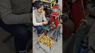 Copper ring making process Good tools and machinery can increase work efficiency [upl. by Black]