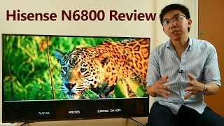 Hisense N6800 Review 50quot 4K HDR TV for £600 [upl. by Eciram]