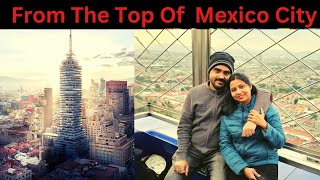 Tallest tower in MexicoCity  Latin America Tower  Torre Latino Americana  Observatory deck Mexico [upl. by Ecyob]