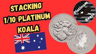 Australian Perth Mint Stacking 110 Ounce Platinum Koalas Why I Stack Them And Why You Should Too [upl. by Moynahan]