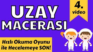 Hızlı Okuma Çalışması  Uzay Macerası 4 Video [upl. by Asil]