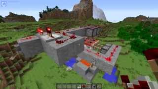 Minecraft  Duplicador de TNT Máquina de minería salvaje [upl. by Anayt]