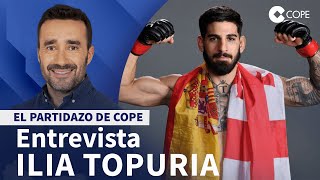 Entrevista a ILIA TOPURIA quotGANARÍA a MCGREGOR en el PRIMER ASALTOquot  El Partidazo de COPE [upl. by Geordie]