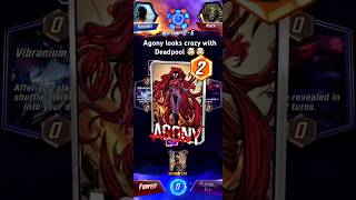 Agonizing opponents🥶🥶 shortvideo agony destroydeck marvelsnap gaming [upl. by Nollie40]