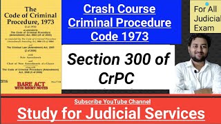 Section 300 of CrPC  Double Jeopardy  Autrefois Acquit Autrefois Convict  crpc [upl. by Gerladina]