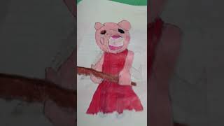 dibujo de piggy roblox [upl. by Heddie]