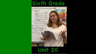 180 Days of Spelling and Word Study Grade 6 Unit 20 Derivational Suffixes ATE [upl. by Tonl]