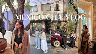 MEXICO CITY VLOG  Condesa Coffee Shops Tacos  Amani Couture [upl. by Hawger262]