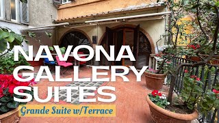 Where to Stay In Rome A Tour of the Grand Suite at Navona Gallery Suites [upl. by Siloa]