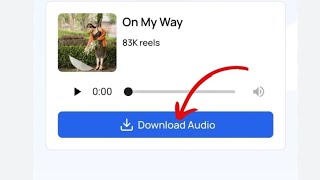 How to download Instagram audio  Instagram audio downloader  Audio download [upl. by Timmy]