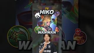 How Team Spirit Hiko Plays Wanwan Mobile Legends mobilelegends mlbb gaming [upl. by Sirraf]