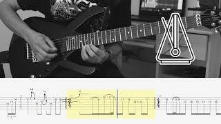 Dream Theater  OVERTURE 1928  TAB AND METRONOME [upl. by Pitts574]