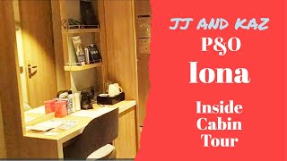 PampO Iona Inside Cabin Tour [upl. by Bonnell12]