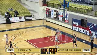 Illinois CRU VS Cincinnati Trailblazers G18U Silver Semi Final [upl. by Ahsyas]