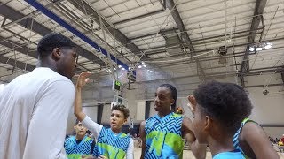 6th GRADER DUNKING  Nathaniel Sasser amp co NIGHT RYDAS ELITE 2023 promo [upl. by Suoinuj]