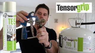 TENSORGRIP® T65 Car Headliner Adhesive PRODUCT REVIEW amp DEMONSTRATION [upl. by Brenda635]