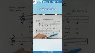 KHÓA PIANO CHO BÉ  Bài học DƯỚI ÁNH TRĂNG  Học Viên An Khánh [upl. by Werdnaed]