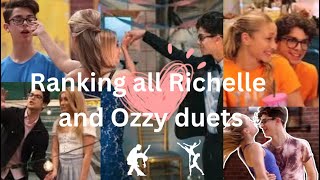 Ranking all Richelle and Ozzy duets 71  The Next Step [upl. by Grosvenor]