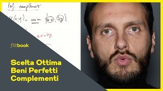 Scelta ottima  Perfetti Complementi  Flitbook  Esercizi Microeconomia  Economia Politica [upl. by Faletti]