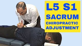 Specific Chiropractic Adjustment Of L5S1 And Sacrum  Dr Walter Salubro [upl. by Pritchard904]