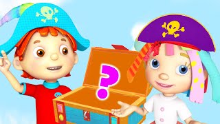 Concours pour devenir capitaine pirate  🏴‍☠️ 🦜 QUI VA GAGNER   Meilleures vidéos pour enfants [upl. by Ennazor]