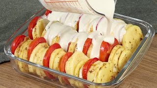 Perfect for lunch or dinner Potato and tomato recipe ready in minutes [upl. by Angle]