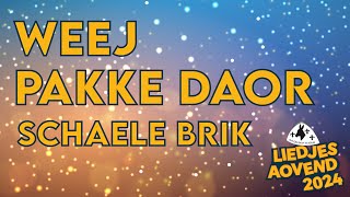 Weej Pakke Daor  Schaele Brik  Songtekst video [upl. by Anilys871]