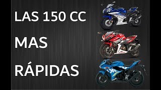 TOP 7 Las Motos mas rápidas de 150 cc [upl. by Noelopan]