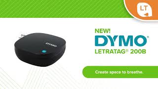 DYMO® LetraTag® 200B Bluetooth® Label Maker Product Overview  English [upl. by Nedah]