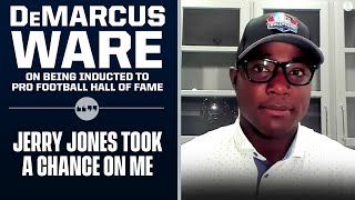 DeMarcus Ware On His Induction To The Pro Football Hall Of Fame  CBS Sports [upl. by Adnamra]