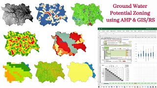 Identification of Groundwater Potential Zone using GISRemote Sensing Techniques and AHP Part1 [upl. by Bilac46]