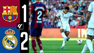 Barcelona 12 Real Madrid  HIGHLIGHTS  LaLiga 202324 [upl. by Oliva]