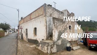 Brothers Buy An Abandoned House In Portugal 18 Months Start To Finish Timelapse [upl. by Inahet]