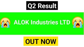 Alok industries Q2 result 2025  Alok industries result today  Alok industries share news today [upl. by Audwin]