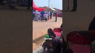 Ghana Funerals Pastors Perform Last Christian Ritual Ghana Funerals Viral Shorts [upl. by Agnella]