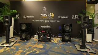 Vietnam HighEnd Show 2024  Hà Nội  Thiên Hà Audio  ①Axxess L1 Loudspeakers Forté 1  Rel [upl. by Johnny]