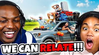 ALL THESE Stereotypes ARE TRUE Road Trip Stereotypes  Dude Perfect  Maha amp Badger Reacts [upl. by Ahsit884]