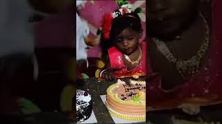 My chinna ponnu jenika👑 birthday celebrate 🎂🎂🎂🎉🎊 [upl. by Essined]