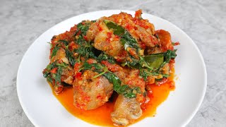 Resep Ayam Kemangi Pedas Lezat Penggugah Selera [upl. by Oribella796]