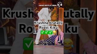 Krushna brutally Raost Kiku😂 kapilsharma sunilgrover krushnaabhishek kikusharda [upl. by Nettirb]