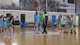 Basket U15 F Cht PACA 1er QT Antibes vs Rousset 30 avril 2022 [upl. by Hakvir]