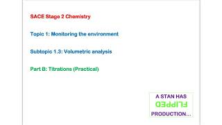 5 Titrations Practical [upl. by Stelmach]