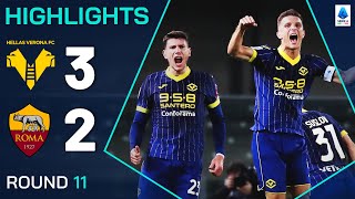 VERONAROMA 32  HIGHLIGHTS  Five goals and a red card as Verona topple Roma  Serie A 202425 [upl. by Apple]