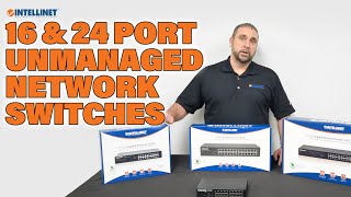 16 and 24 port Unmanaged Network Switches [upl. by Pegg]