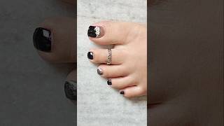 Best foot nail art at home pedicure toenailart footnailart toe nailart naildesigns foot art [upl. by Dahle734]